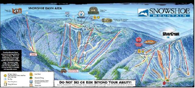 Snowshoe Mountain Trail Map